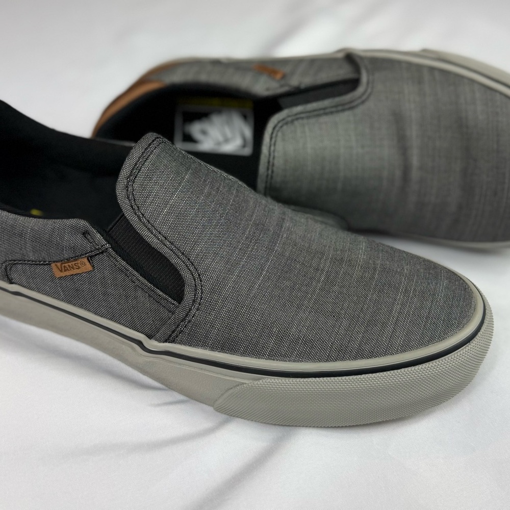 Vans Charcoal Slip-On Men's Loafers